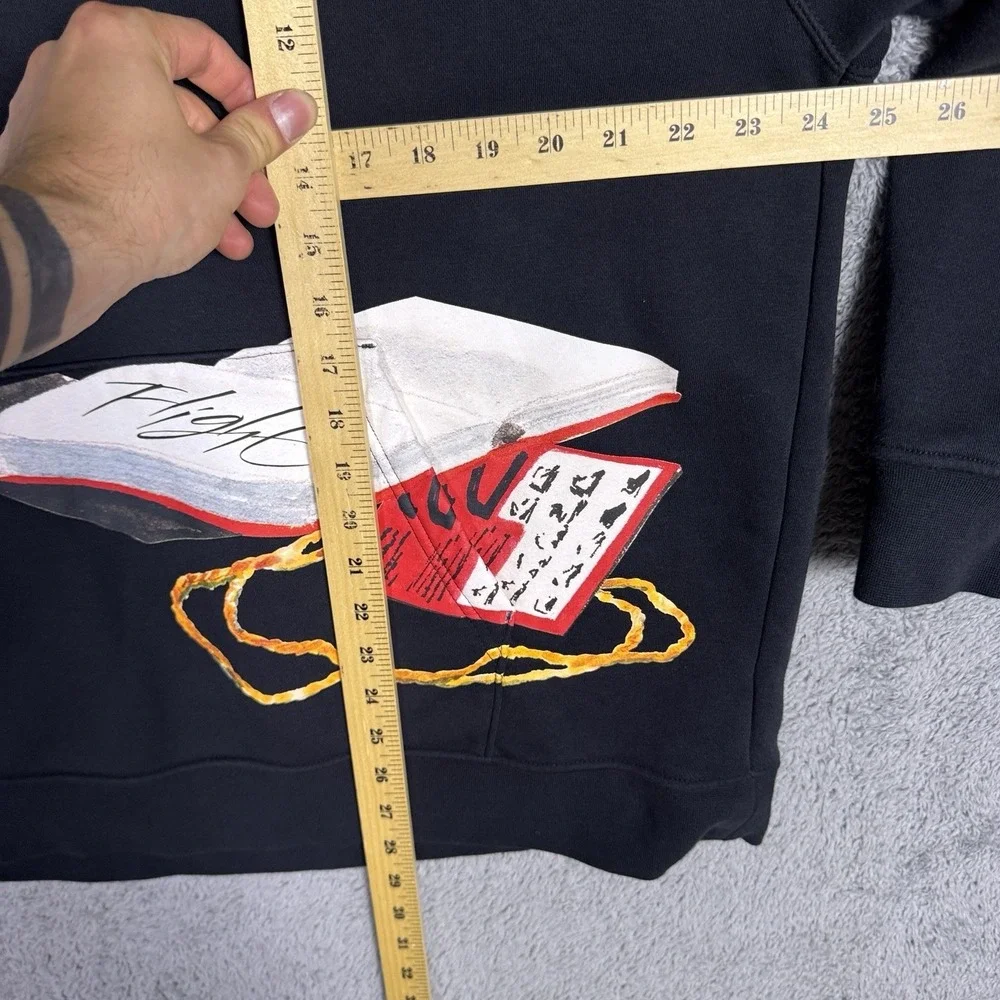 Nike Jordan Hoodie Mens XL Artist Series Rochester Flight Sweatshirt DV1593-010